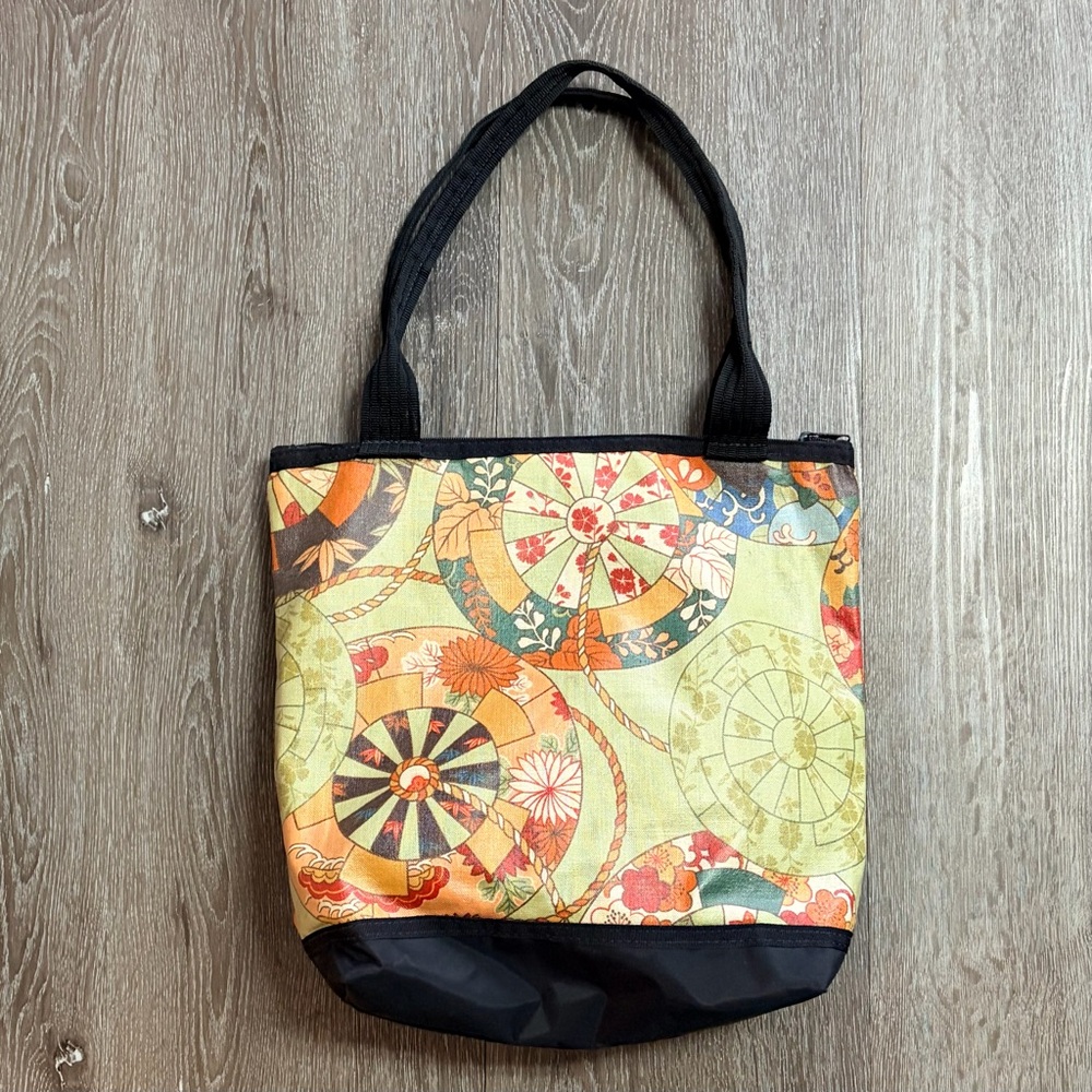 Tutela Handbag Tote bag 18x14 Water Resistant Floral Boho Satchel